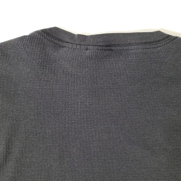 Star Wars Youth Long Sleeve Thermal Tee Black White Darth Vader Graphic, Medium - Picture 10 of 15